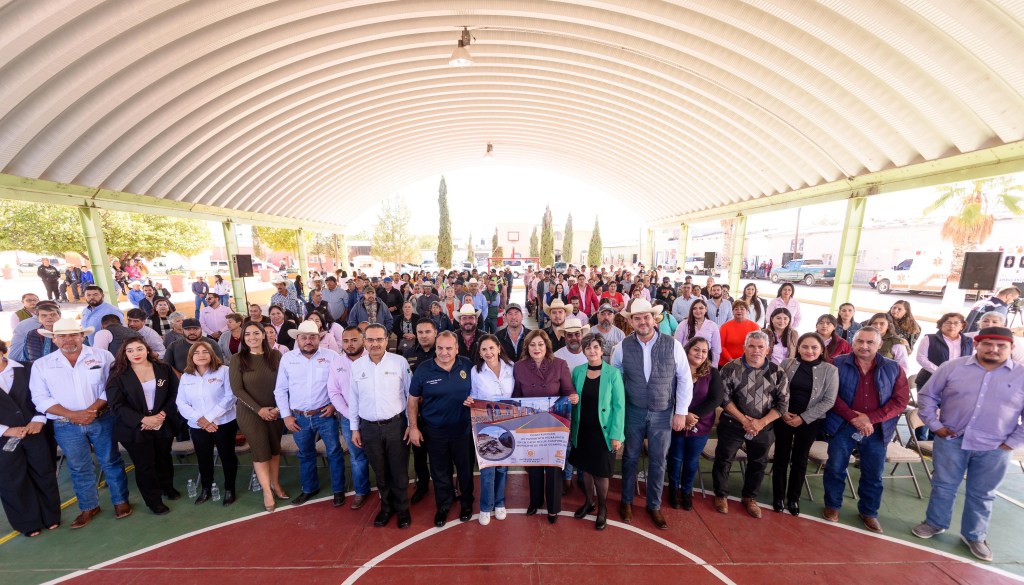 Lleva Esteban a Ocampo obras prioritarias y urgentes; ya tienen pavimentación, infraestructura hidráulicas y apoyos&nbsp;sociales.