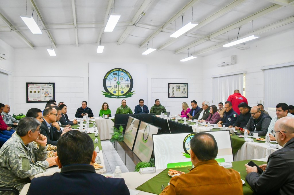 ASISTE HOMERO MARTÍNEZ A REUNIÓN DEL MANDO&nbsp;ESPECIAL.