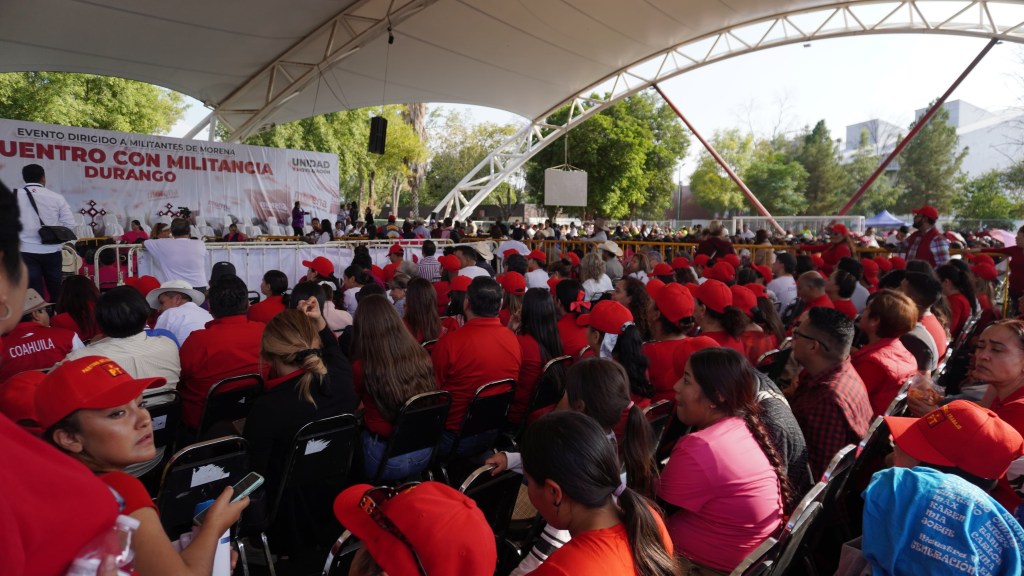 ANTE 5 MIL ASISTENTES CLAUDIA SHEINBAUM SE PRESENTÓ EN LERDO,&nbsp;DGO.