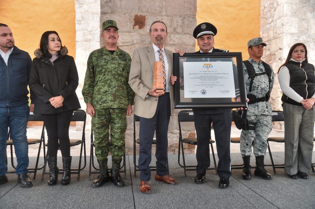 Distinguen al Gobierno de Esteban por la certificación de sus áreas de seguridad; recibe premio&nbsp;TRI-ARC.