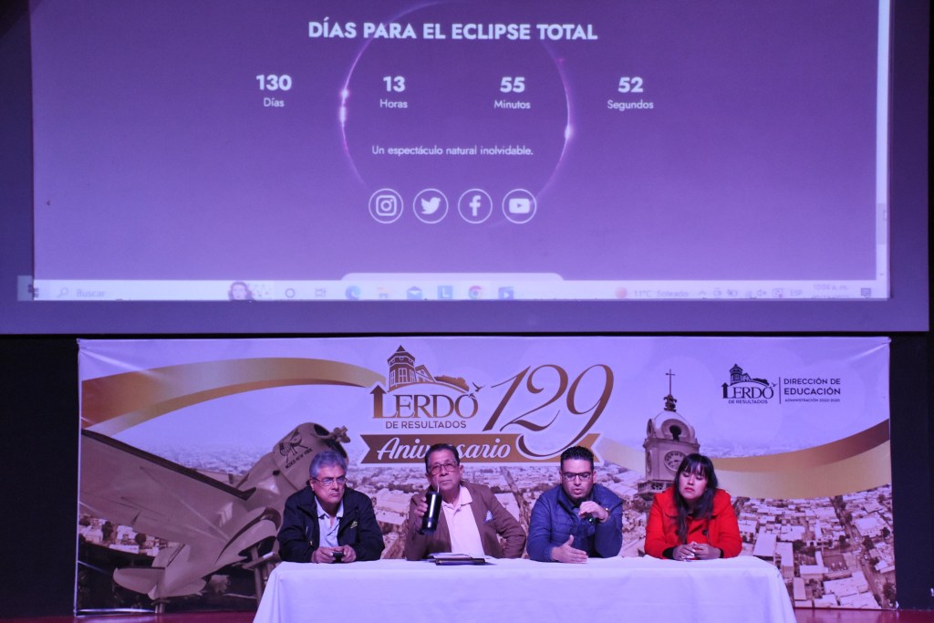 EN LERDO INICIA CUENTA REGRESIVA PARA EL ECLIPSE SOLAR&nbsp;2024.