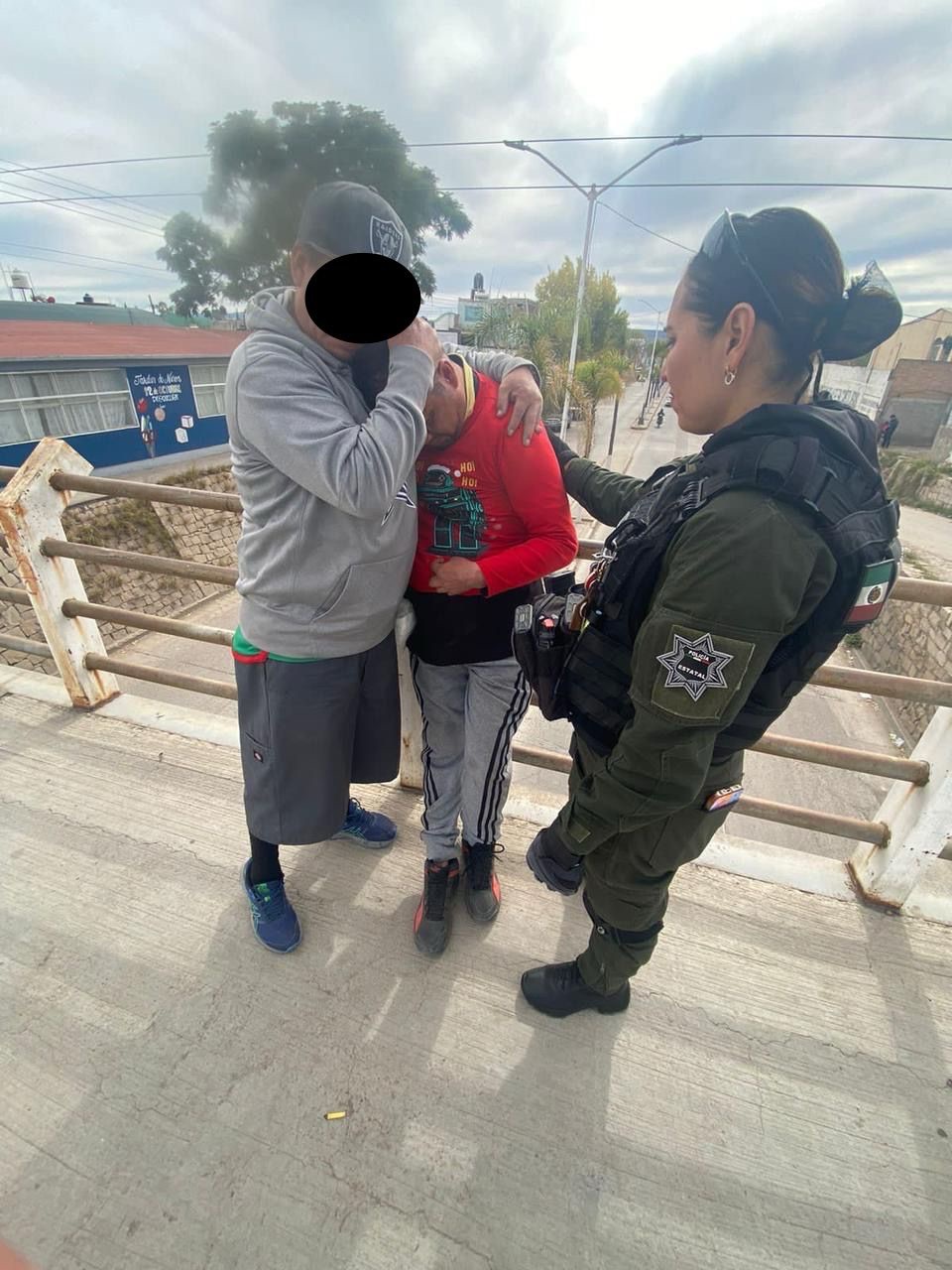 Estatales rescatan a varón que tenia 4 días extraviado y con idea de&nbsp;autolesionarse.