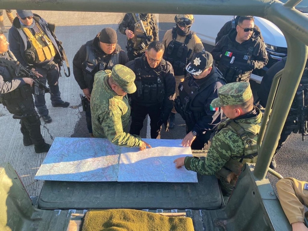 Ante enfrentamientos en la sierra de Pueblo Nuevo, Secretaría de Seguridad realiza intenso&nbsp;operativo