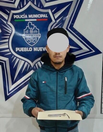 Detienen a sujeto que amenazó a una mujer con una navaja para abusar sexualmente de ella en el Salto Pueblo&nbsp;Nuevo.