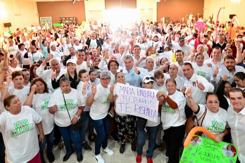 EL MEJOR PROGRAMA SOCIAL QUE BRINDA COAHUILA PARA SU GENTE; ES EL EMPLEO: MIGUEL RIQUELME Y MARÍA BÁRBARA&nbsp;CEPEDA.