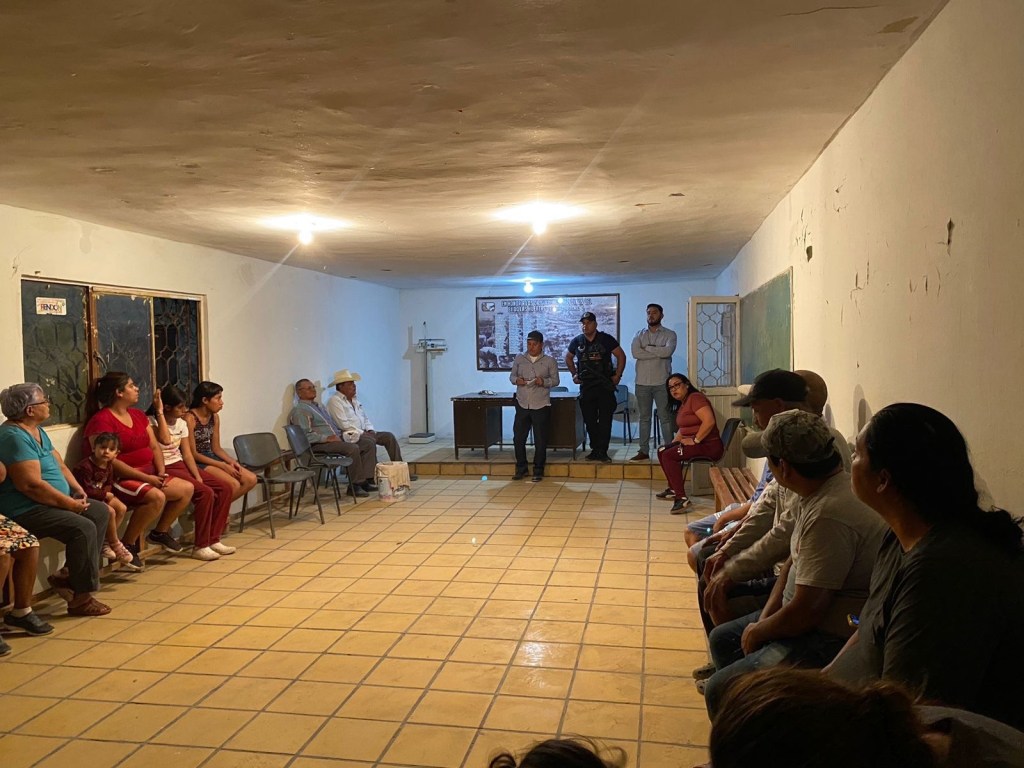 Ejido Las Huertas se une a los Comités de Seguridad&nbsp;Ciudadano.